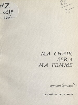 cover image of Ma chair sera ma femme